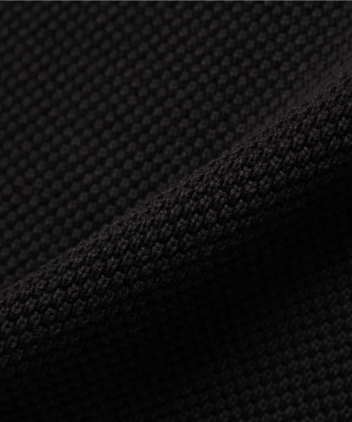 crepuscule（クレプスキュール）の「CREPUSCULE / クレプスキュール S/N KNIT MOSS STITCH（ニット/セーター・メンズ・ネイビー/ブラック・MEDIUM）」の9枚目の写真