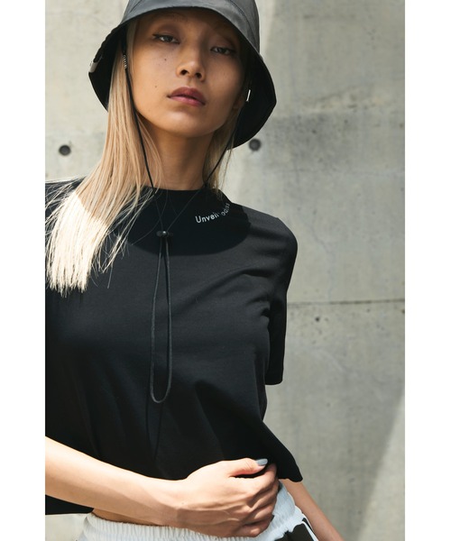 福寿外貌(フクジュガイボウ)の「コンパクトバックオープンTシャツ(Tシャツ/カットソー・レディース・ブラック/ホワイト/チャコール・FREE)」の15枚目の写真