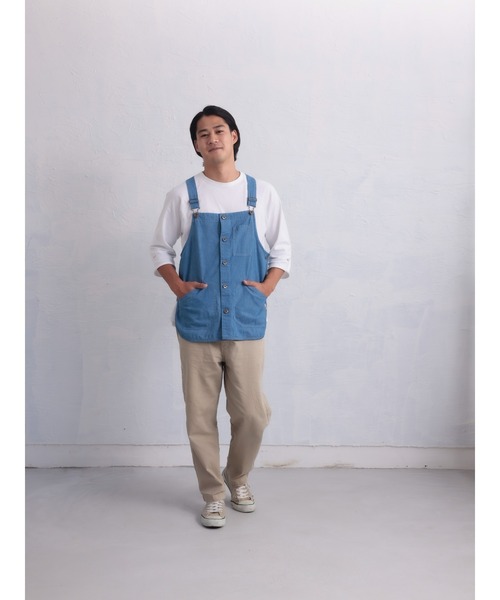 インディゴデニムビブベスト（エプロン）｜COCO WALK（ココウォーク