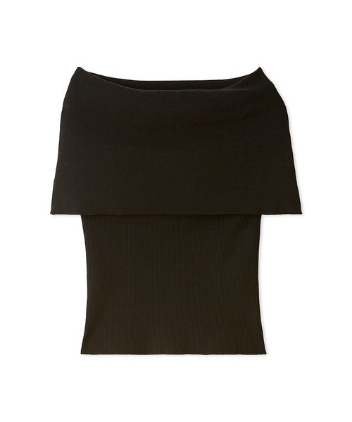 emmi（エミ）の「オフショルラメニットプルオーバー（ニット/セーター・レディース・ゴールド/シルバー/ブラック・FREE）」の20枚目の写真