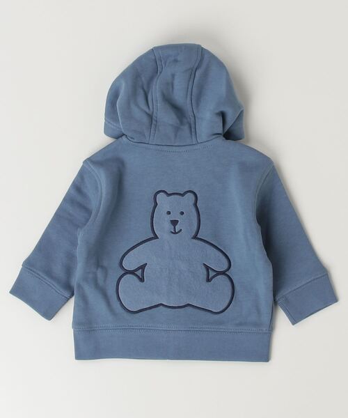 GAP(ギャップ)の「ヴィンテージソフト Gapロゴ ジップアップパーカー (ベビー)(パーカー・キッズ・ピンク/ブルー/ベージュ/ライトグレー・90cm/80cm/70cm/60cm)」の5枚目の写真