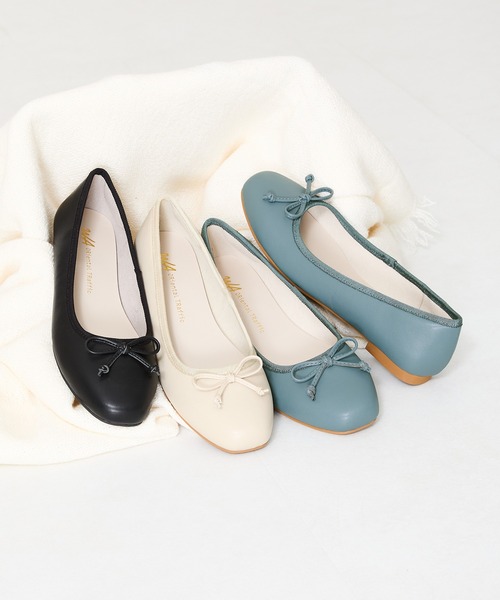 WA ORiental TRaffic（ダブルエーオリエンタルトラフィック）の「バレエシューズ 42306（バレエシューズ・レディース・ブルー/ブラック/ベージュ・38/37/36/35/34/33/43/42/41/40/39）」の2枚目の写真