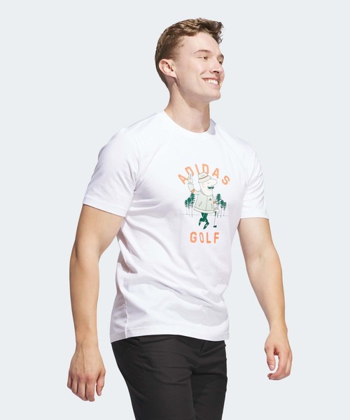 セール】CHIP ピース Tシャツ【adidas Golf/アディダスゴルフ