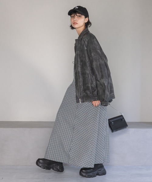 PAGEBOY（ページボーイ）の「アソートチェックキャミワンピース（ワンピース・レディース・ホワイト系その他/ブルー系その他・FREE）」の3枚目の写真