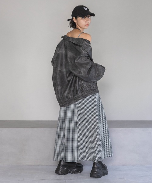 PAGEBOY（ページボーイ）の「アソートチェックキャミワンピース（ワンピース・レディース・ホワイト系その他/ブルー系その他・FREE）」の6枚目の写真