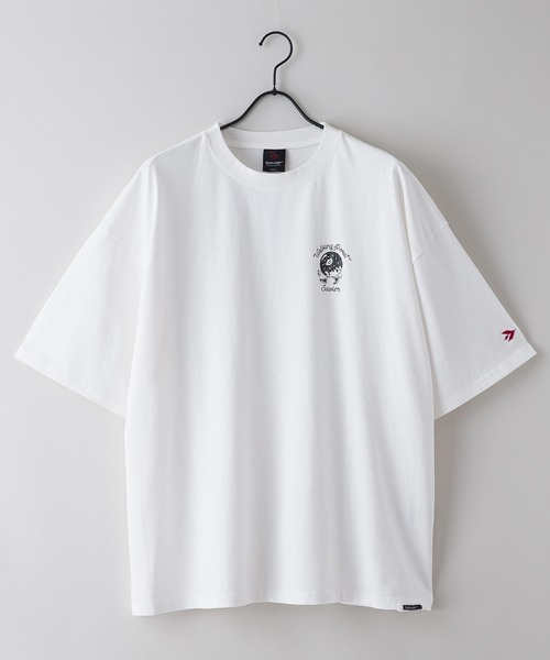 SAVIER(サビアー)の「【SAVIER/サビアー】WALKING DONUTSコラボ ルーズフィットTシャツ(Tシャツ/カットソー・メンズ・ブラック/オフホワイト/ネイビー・MEDIUM/LARGE)」の10枚目の写真