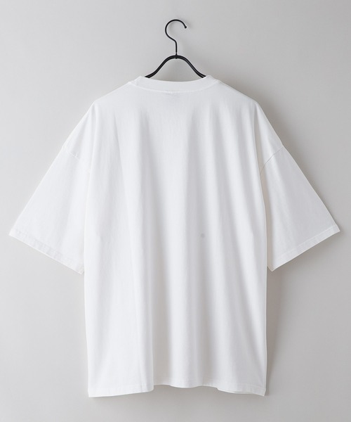 SAVIER(サビアー)の「【SAVIER/サビアー】WALKING DONUTSコラボ ルーズフィットTシャツ(Tシャツ/カットソー・メンズ・ブラック/オフホワイト/ネイビー・MEDIUM/LARGE)」の4枚目の写真