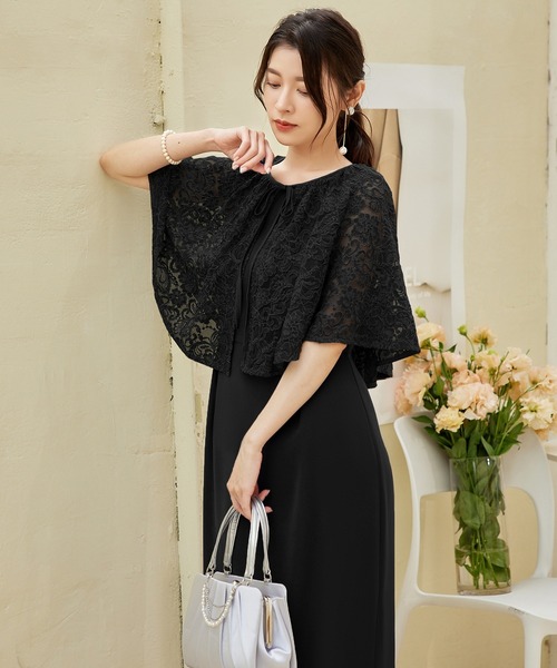 DRESS PLUS(ドレスプラス)の「パーティードレス ドレス ワンピース セットアップ 3way(ドレス・レディース・ブラック/コバルトブルー・L/M/S)」の9枚目の写真