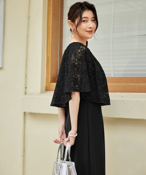 DRESS PLUS(ドレスプラス)の「パーティードレス ドレス ワンピース セットアップ 3way(ドレス・レディース・ブラック/コバルトブルー・L/M/S)」の10枚目の写真