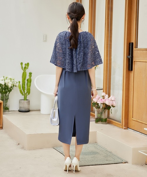 DRESS PLUS(ドレスプラス)の「パーティードレス ドレス ワンピース セットアップ 3way(ドレス・レディース・ブラック/コバルトブルー・L/M/S)」の15枚目の写真