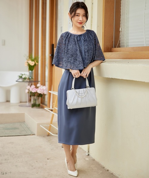 DRESS PLUS(ドレスプラス)の「パーティードレス ドレス ワンピース セットアップ 3way(ドレス・レディース・ブラック/コバルトブルー・L/M/S)」の19枚目の写真