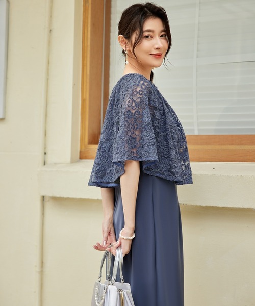 DRESS PLUS(ドレスプラス)の「パーティードレス ドレス ワンピース セットアップ 3way(ドレス・レディース・ブラック/コバルトブルー・L/M/S)」の21枚目の写真