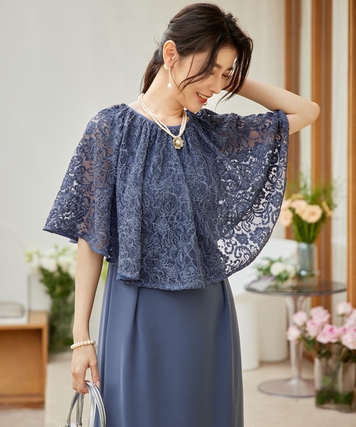 DRESS PLUS(ドレスプラス)の「パーティードレス ドレス ワンピース セットアップ 3way(ドレス・レディース・ブラック/コバルトブルー・L/M/S)」の22枚目の写真