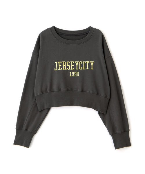 FREE'S MART(フリーズマート)の「◆カレッジロゴショート丈スウェット(スウェット・レディース・パープル/ブラック/ホワイト系その他・FREE)」の4枚目の写真