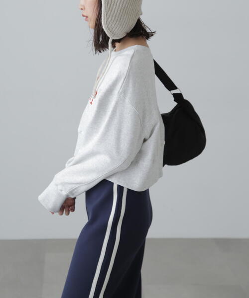 FREE'S MART(フリーズマート)の「◆カレッジロゴショート丈スウェット(スウェット・レディース・パープル/ブラック/ホワイト系その他・FREE)」の14枚目の写真