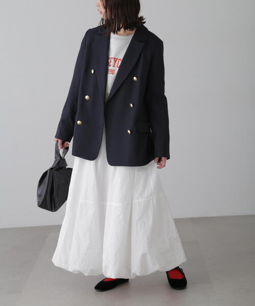 FREE'S MART(フリーズマート)の「◆カレッジロゴショート丈スウェット(スウェット・レディース・パープル/ブラック/ホワイト系その他・FREE)」の20枚目の写真