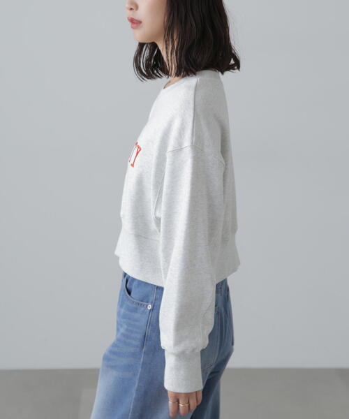 FREE'S MART(フリーズマート)の「◆カレッジロゴショート丈スウェット(スウェット・レディース・パープル/ブラック/ホワイト系その他・FREE)」の22枚目の写真