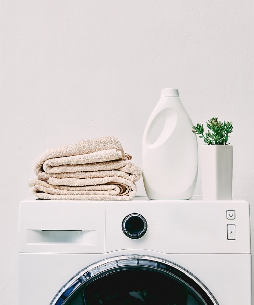 devirock(デビロック)の「洗える チクチクしない素肌ニット マルチボーダープルオーバー(ニット/セーター・キッズ・オフホワイト/ブルー系5/ダークブラウン・100cm/110cm/120cm/130cm/140cm/150cm/160cm)」の7枚目の写真