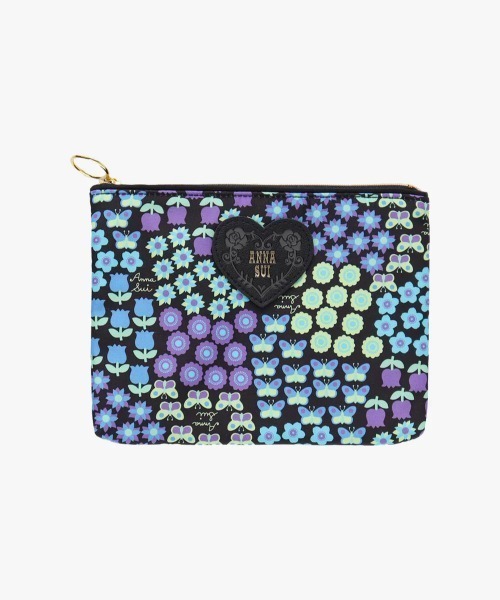 ANNA SUI（アナスイ）の「フラワーガーデン フラットポーチ（ポーチ 
