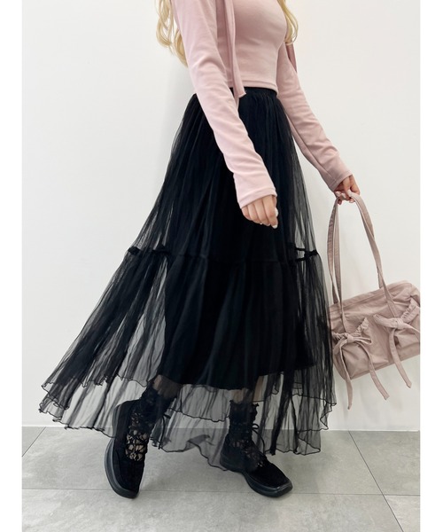 Bottega Veneta直営店ウールブークレススカート Bottega Veneta スカート - String | FWRD
