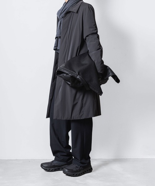 ATTACHMENT（アタッチメント）の「2/90 ウール トロピカル イージートラウザーズ / 2/90 WO TROPICAL EASY TROUSERS（スラックス・メンズ・ダークネイビー/ブラック・2/1/3）」の22枚目の写真