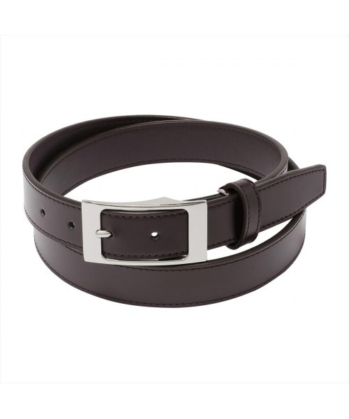 TOKYO SHIRTS（トウキョウシャツ）の「メンズベルト ピンバックル サイズ調節可能（ベルト・メンズ・ブラック/ブラウン・110cm/95cm）」の2枚目の写真
