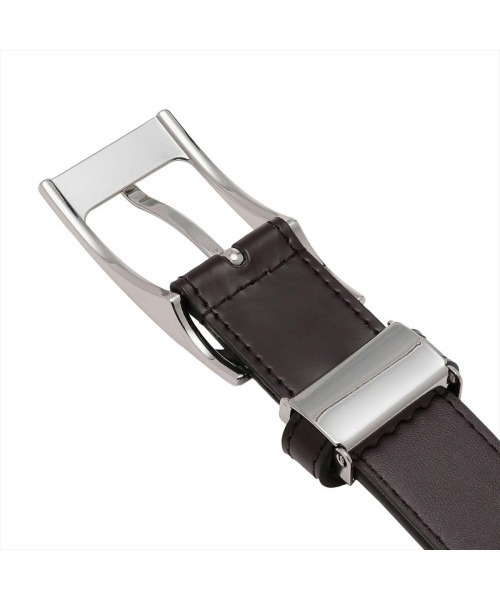 TOKYO SHIRTS（トウキョウシャツ）の「メンズベルト ピンバックル サイズ調節可能（ベルト・メンズ・ブラック/ブラウン・110cm/95cm）」の6枚目の写真