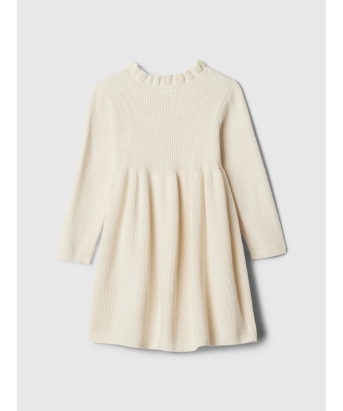 GAP（ギャップ）の「babyGap リブ ニットワンピース（ワンピース・キッズ・ピンク/アイボリー・70cm/80ｃｍ/90cm/95cm/100cm/105cm/110cm）」の4枚目の写真