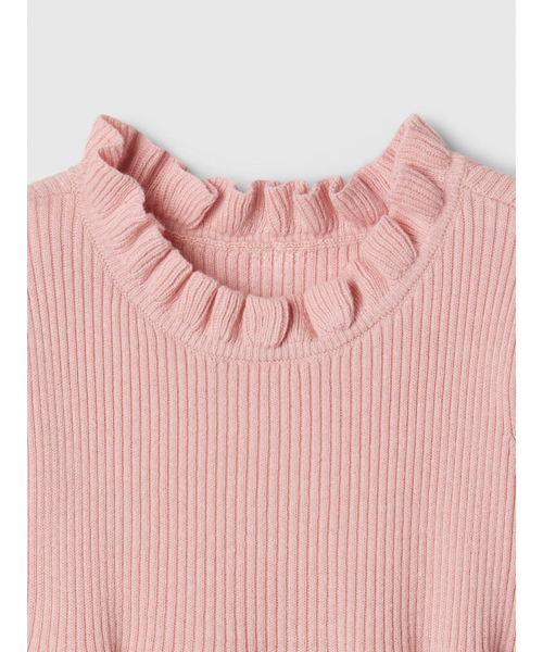 GAP（ギャップ）の「babyGap リブ ニットワンピース（ワンピース・キッズ・ピンク/アイボリー・70cm/80ｃｍ/90cm/95cm/100cm/105cm/110cm）」の5枚目の写真