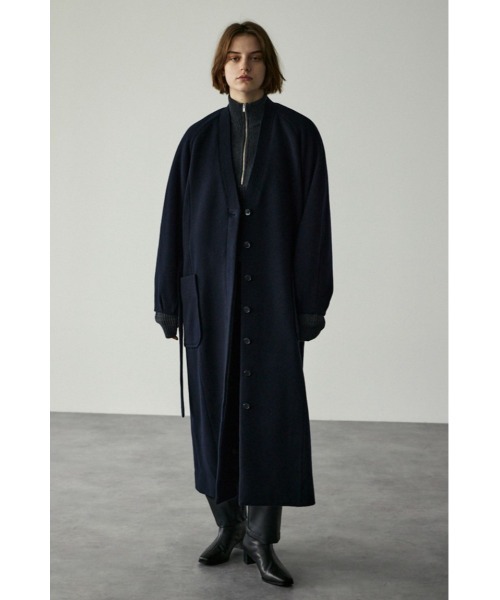 Big pocket raglan coatigan ビッグポケットラグランコーディガン