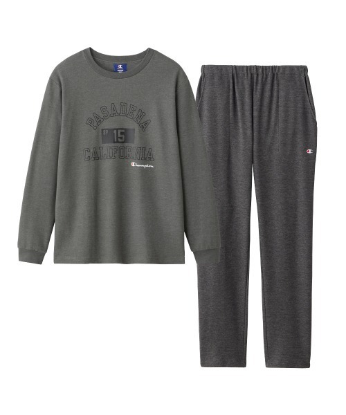 Champion/チャンピオン ルームウェア 長袖長パンツＣＶＣダンボールニット（ルームウェア/パジャマ）｜Champion（チャンピオン）