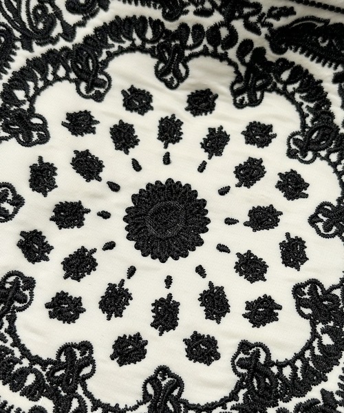 Port（ポート）の「巾着タイプ 刺繍 ショルダーバッグ（ショルダーバッグ・メンズ・ホワイト/グレー/ブラック/グレー系その他/ベージュ・FREE）」の20枚目の写真