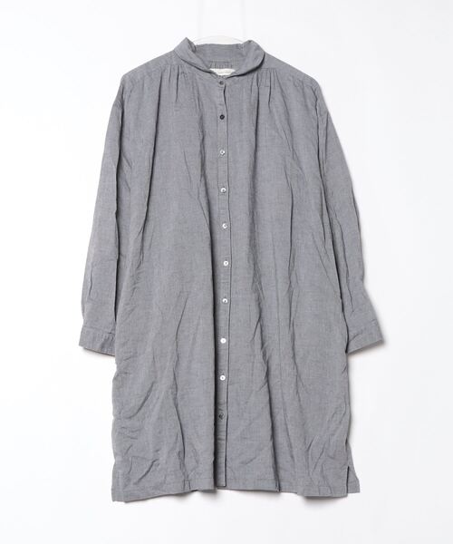 ikkuna シャツワンピース