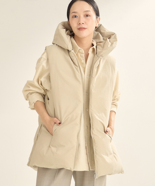 plage（プラージュ）の「HAKUU/ハクウ 別注 MID/L ダウンベスト