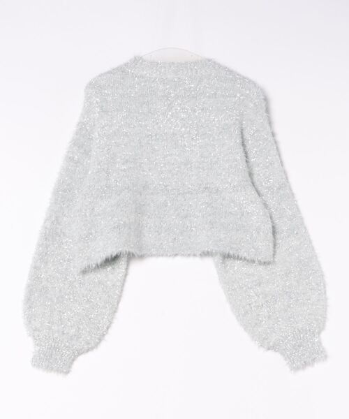 nouvellemoi（ヌーベルモイ）の「ボリュームスリーブラメニット（ニット/セーター・レディース・ベージュ/ライトグレー/アイボリー/ブラック・M）」の22枚目の写真