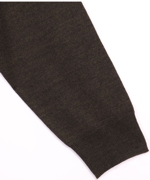 TOKYO SHIRTS（トウキョウシャツ）の「セットインケーブル ニットカーディガン（カーディガン/ボレロ・メンズ・グレイッシュベージュ/ネイビー・M/L/LL）」の9枚目の写真