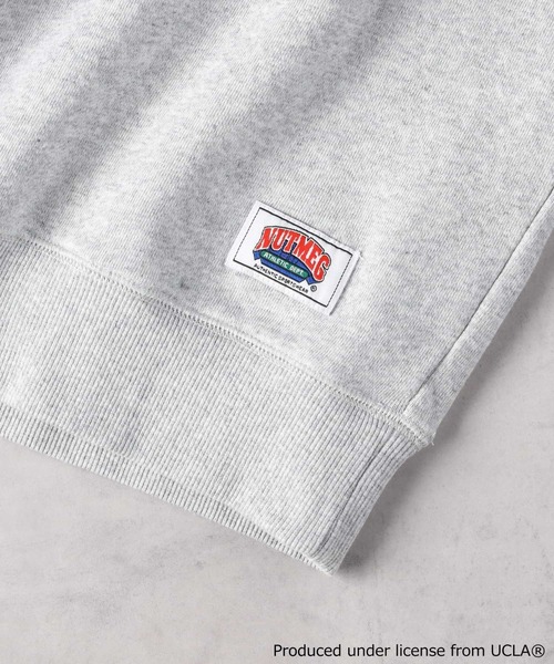 UCLA（ユーシーエルエー）の「【UCLA×NUTMEG】プリントクルーネック（スウェット・メンズ・グレー/ブラック・M/XL/L）」の6枚目の写真
