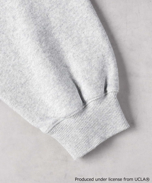 UCLA（ユーシーエルエー）の「【UCLA×NUTMEG】プリントクルーネック（スウェット・メンズ・グレー/ブラック・M/XL/L）」の9枚目の写真