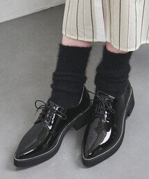 UNITED ARROWS ポインテッド ビジュー オックスフォード シューズ UNITED ARROWS（ユナイテッドアローズ）の「ポインテッド ビジュー