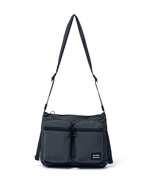 BEAMS DESIGN（ビームス デザイン）の「BEAMSDESIGN（ビームスデザイン）Always サコッシュ（ショルダーバッグ・メンズ・チャコールグレー/ブルー/ブラック/カーキ・FREE）」の6枚目の写真