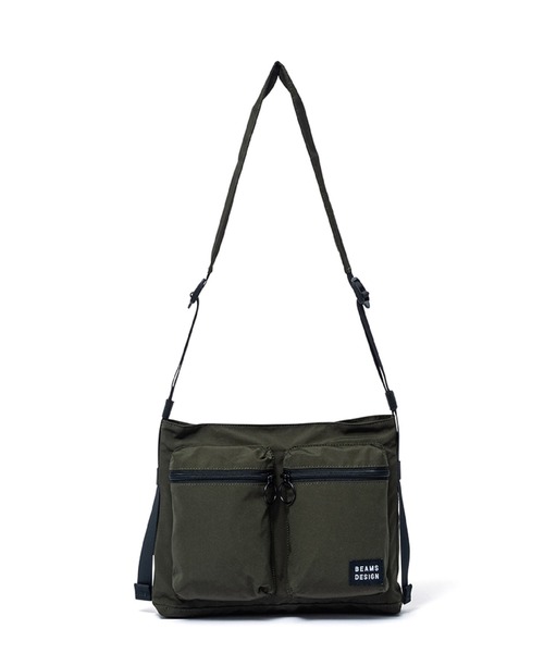 BEAMS DESIGN（ビームス デザイン）の「BEAMSDESIGN（ビームスデザイン）Always サコッシュ（ショルダーバッグ・メンズ・チャコールグレー/ブルー/ブラック/カーキ・FREE）」の7枚目の写真