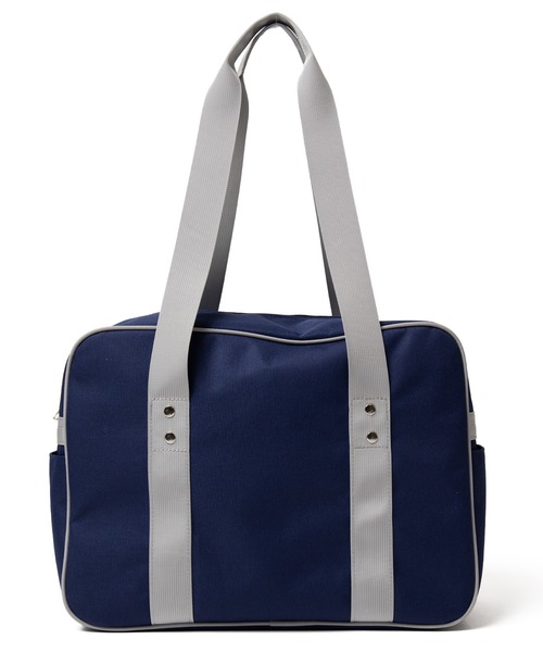 WEGO（ウィゴー）の「WEGO/カラフルスクールバッグ（トートバッグ・レディース・グリーン/ホワイト/ネイビー/ワイン/サックスブルー/ピンク系その他/シルバー・FREE）」の18枚目の写真