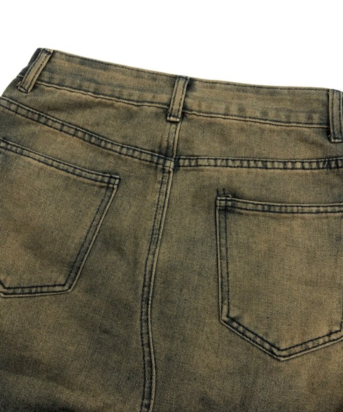SHEENA(シーナ)の「ダメージ加工ヴィンテージデニムスカート(デニムスカート・レディース・ダークブルー・S/M/L)」の18枚目の写真
