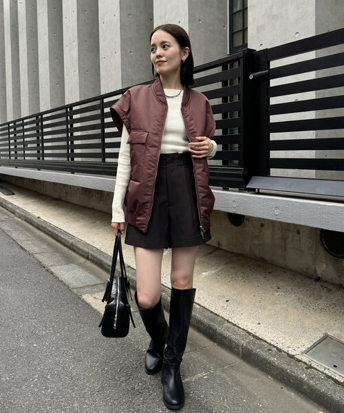 mystic（ミスティック）の「2WAY MA-1（MA-1・レディース・レッド系その他/ネイビー・FREE）」の16枚目の写真