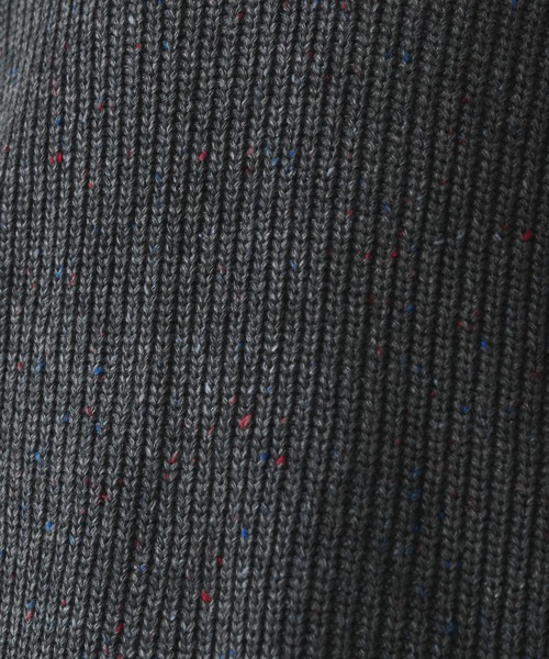 Adoon plain(アドーンプレーン)の「COLOR NEP KNIT PULLOVER / カラーネップニットプルオーバー(ニット/セーター・メンズ・ブラウン/グレー/ネイビー・LARGE/MEDIUM)」の11枚目の写真