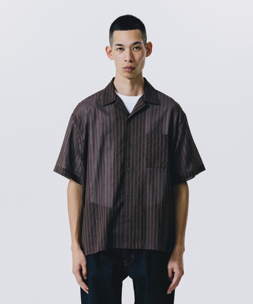 Rottweiler R9 STRIPE S/S SHIRT kj 降谷 R9 STRIPE S/S SHIRT（シャツ/ブラウス）｜ROTTWEILER（ロット