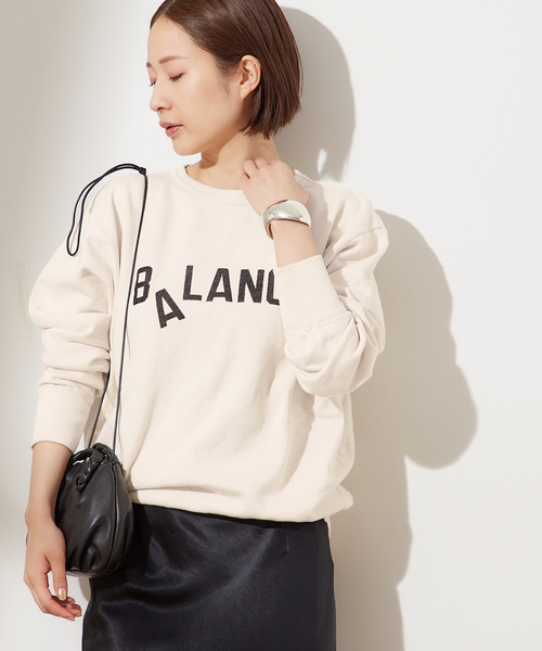 トップス BALANCE CREW SWEAT SHIRTS 追加2》【MIXTA/ミクスタ】BALANCE CREW SWEAT SHIRTS