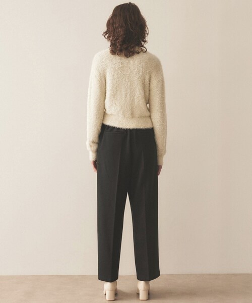 【セール】【セットアップ／ストレッチ】ジャージピンタックワイドパンツ（その他パンツ）｜cloenc（クロエンス）