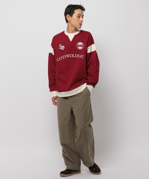 マークアンドロナ　プルオーバー セール】レトロスポーツロゴプルオーバー（スウェット）｜niko