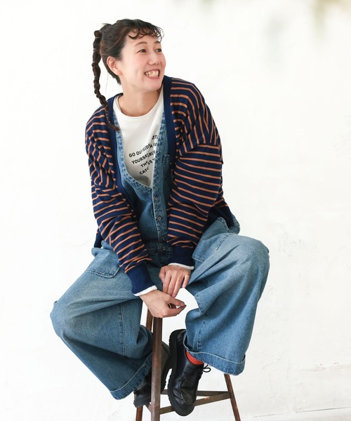 soulberry(ソウルベリー)の「店長がつくった、とことん万能なオールマイT(Tシャツ/カットソー・レディース・オフホワイト・5L/4L/3L/LL/L/M)」の8枚目の写真